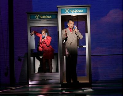 Sherie Rene Scott and Brian Stokes Mitchell Photo